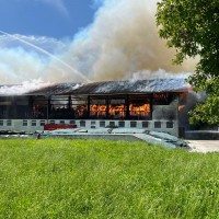 Brand Landwirtschaftliches Objekt - Alarmstufe 3