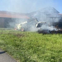 Brand Landwirtschaftliches Objekt - Alarmstufe 3