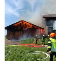 Brand Landwirtschaftliches Objekt - Alarmstufe 3