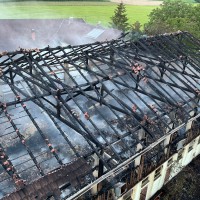 Brand Landwirtschaftliches Objekt - Alarmstufe 3